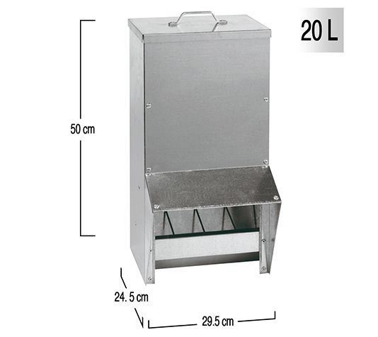 medidas comedero 17kg