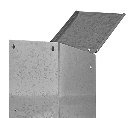 comedero animales inclinado