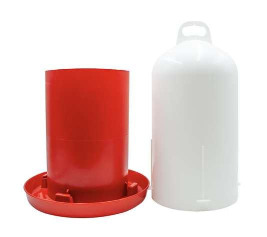 Bebedero aves doble pared fácil llenado