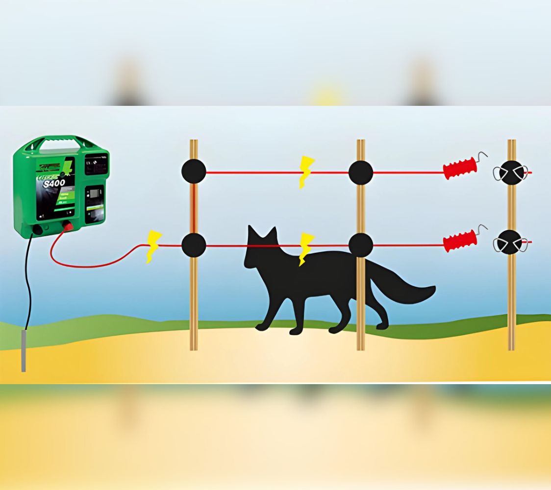 como montar un pastor eléctrico	