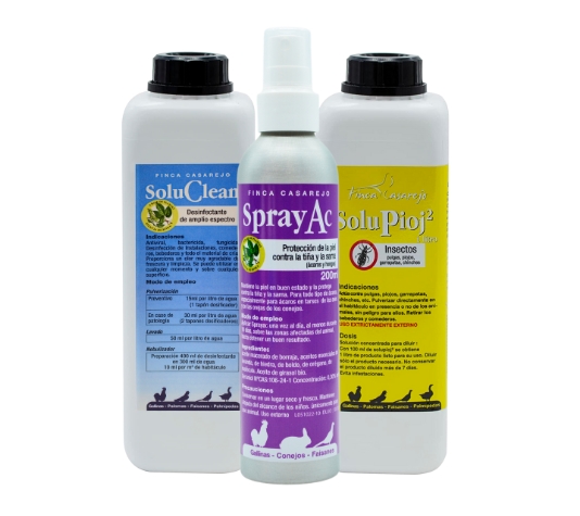 productos para limpiar el gallinero