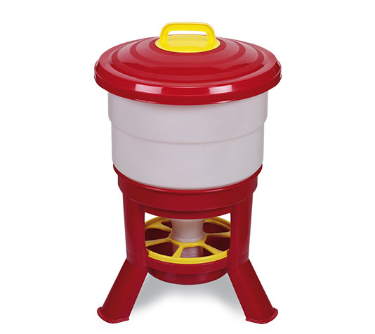 comedero alta capacidad gallinas