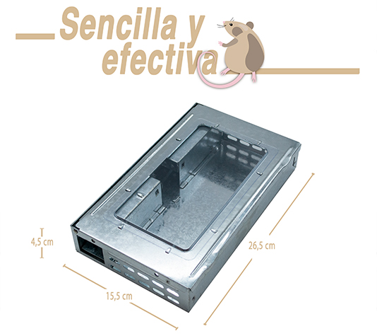 captura ratones vivos