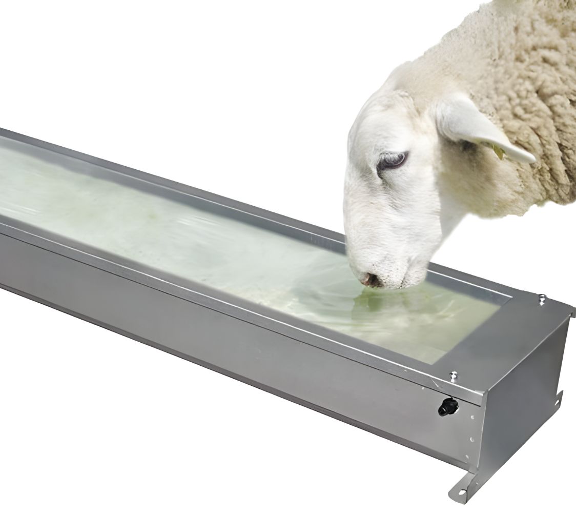 bebedero automático con patas para ganado	