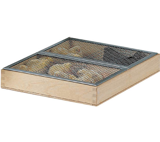 Bandeja de nacimiento de madera con tapa para las incubadoras HEKA