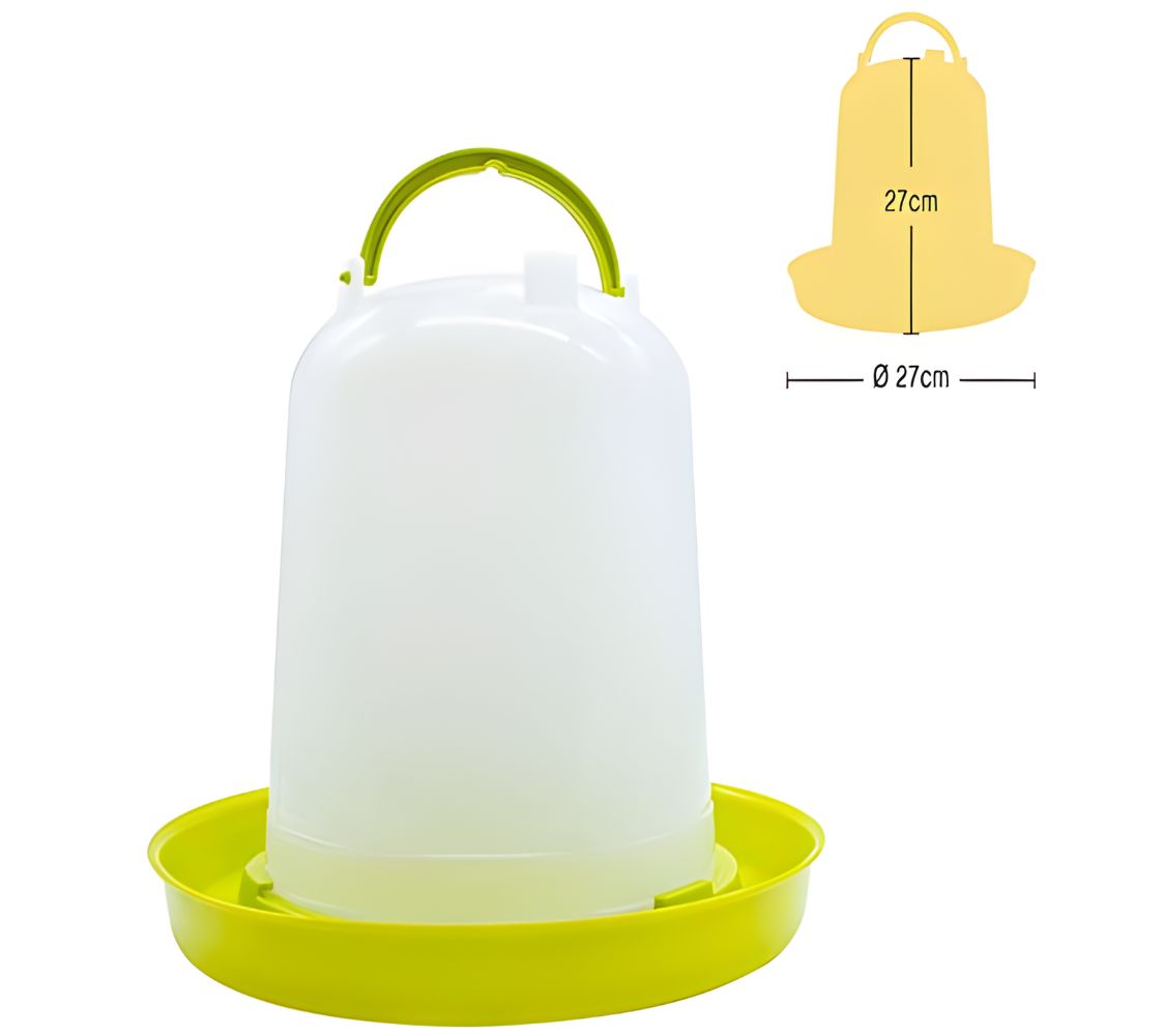 bebedero para aves de 5 litros	