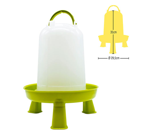 bebedero bio aves 5 litros