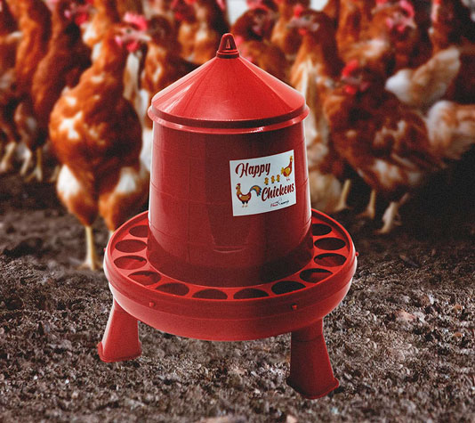 Comedero para aves de corral