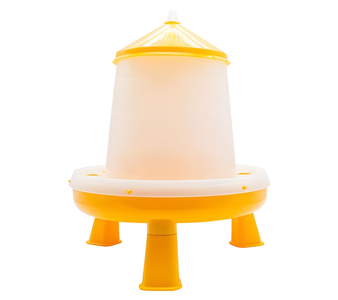 tolva comedero bio con patas para aves	