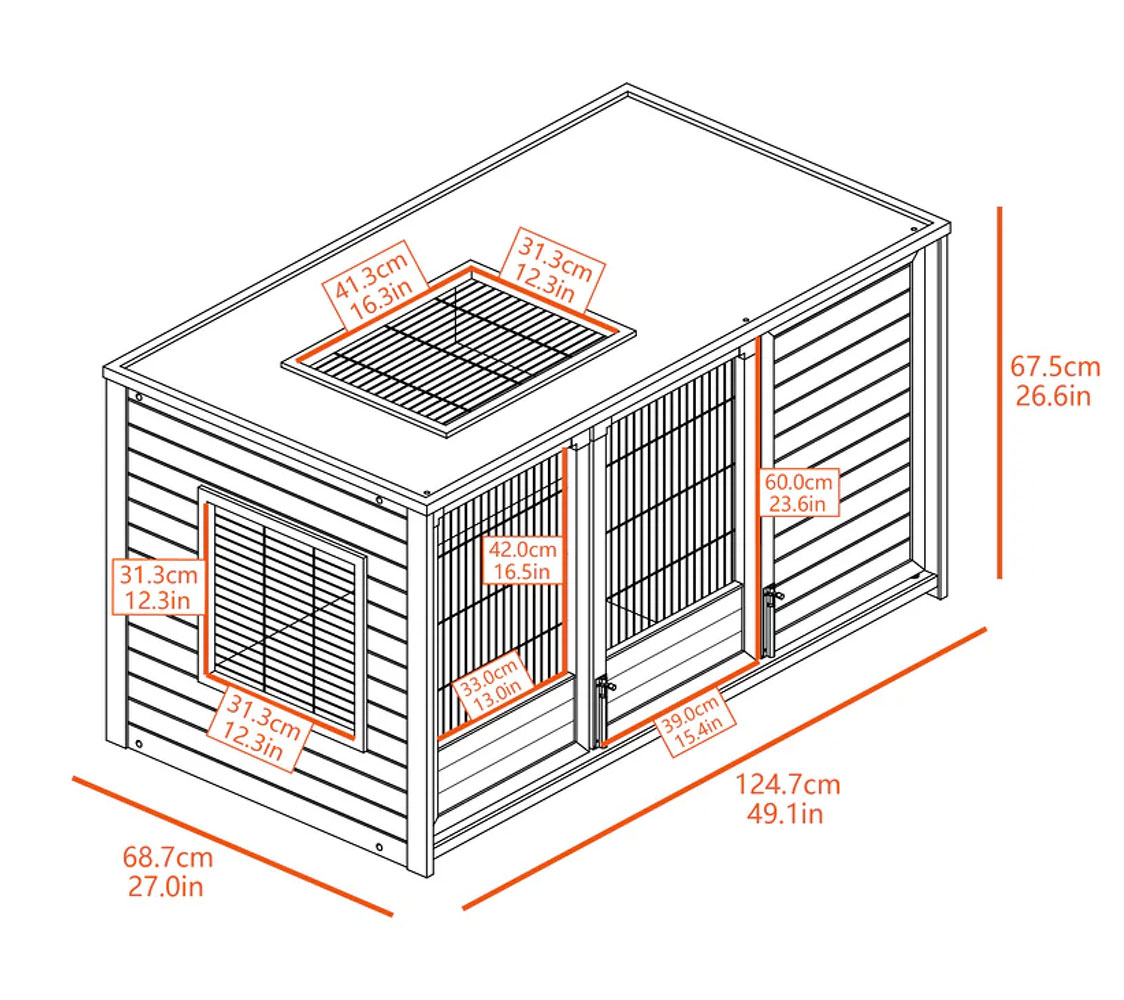 medidas jaula para conejos