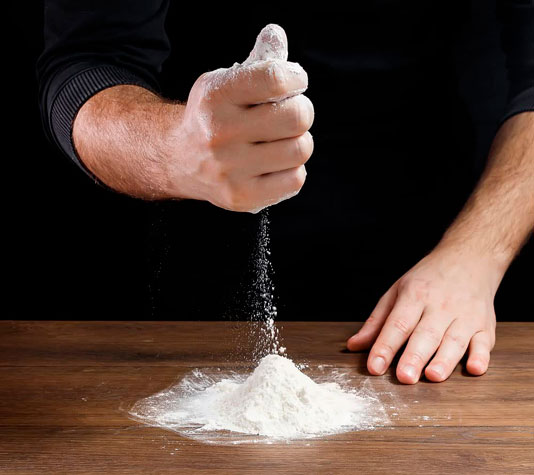 polvo tierra de diatomeas