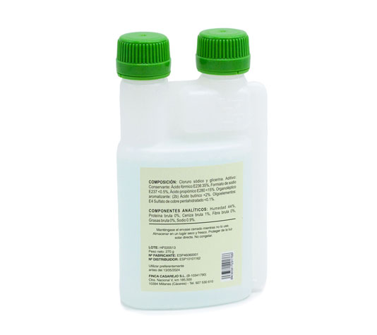 contra la verdina de los bebederos