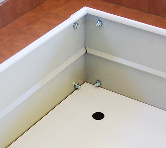 Mesa de cultivo para crear huerto urbano en tu terraza