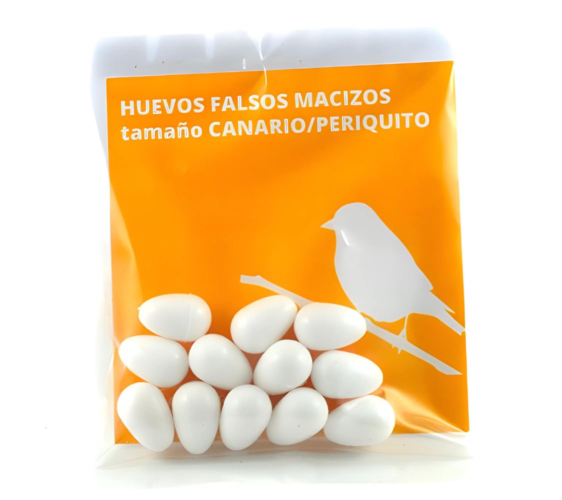 huevos falsos cria de canario	