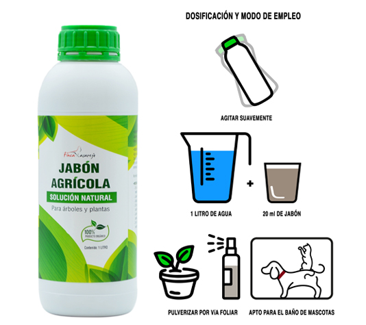 jabón potásico jabón agrícola