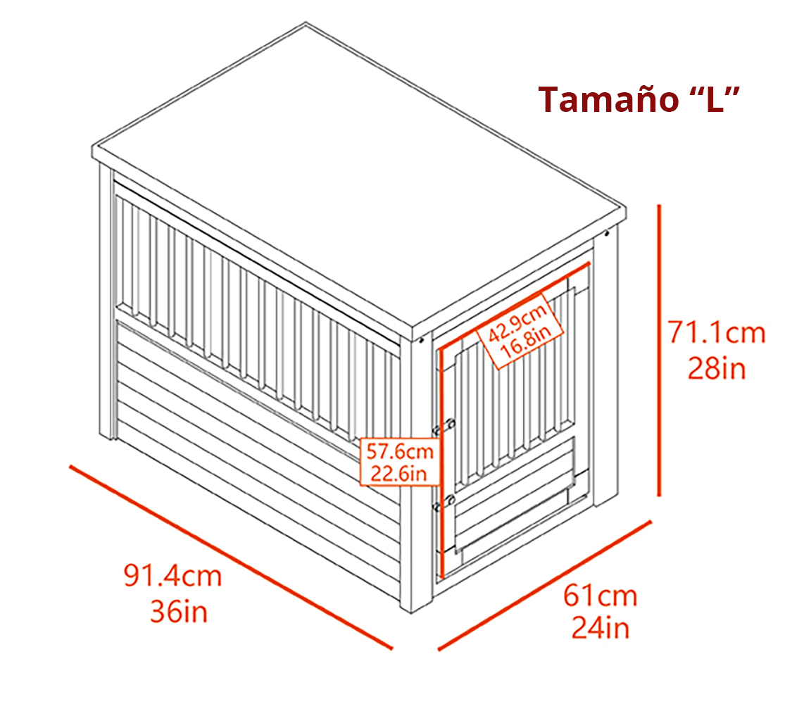 medidas jaula para perro