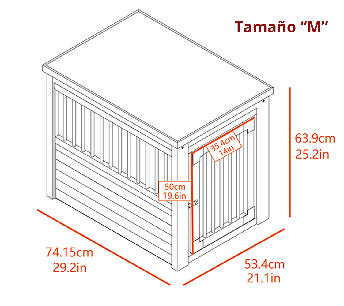 medidas jaula para perro