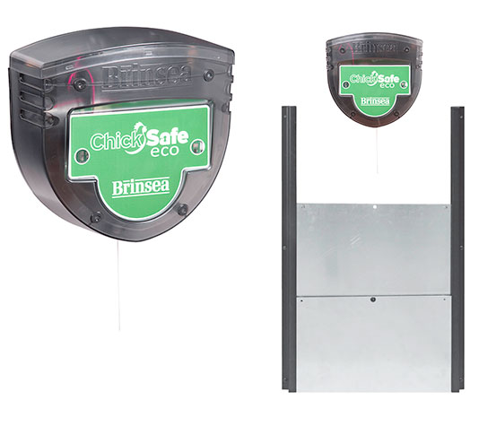 kit puerta y motor gallinero eco