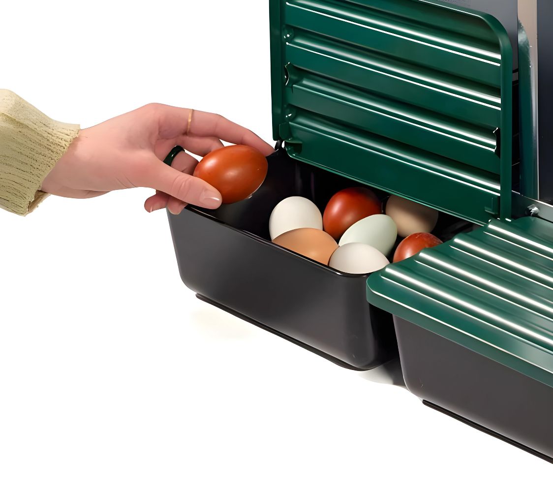 Ponedero eco 4 huecos con cajón escamoteador	