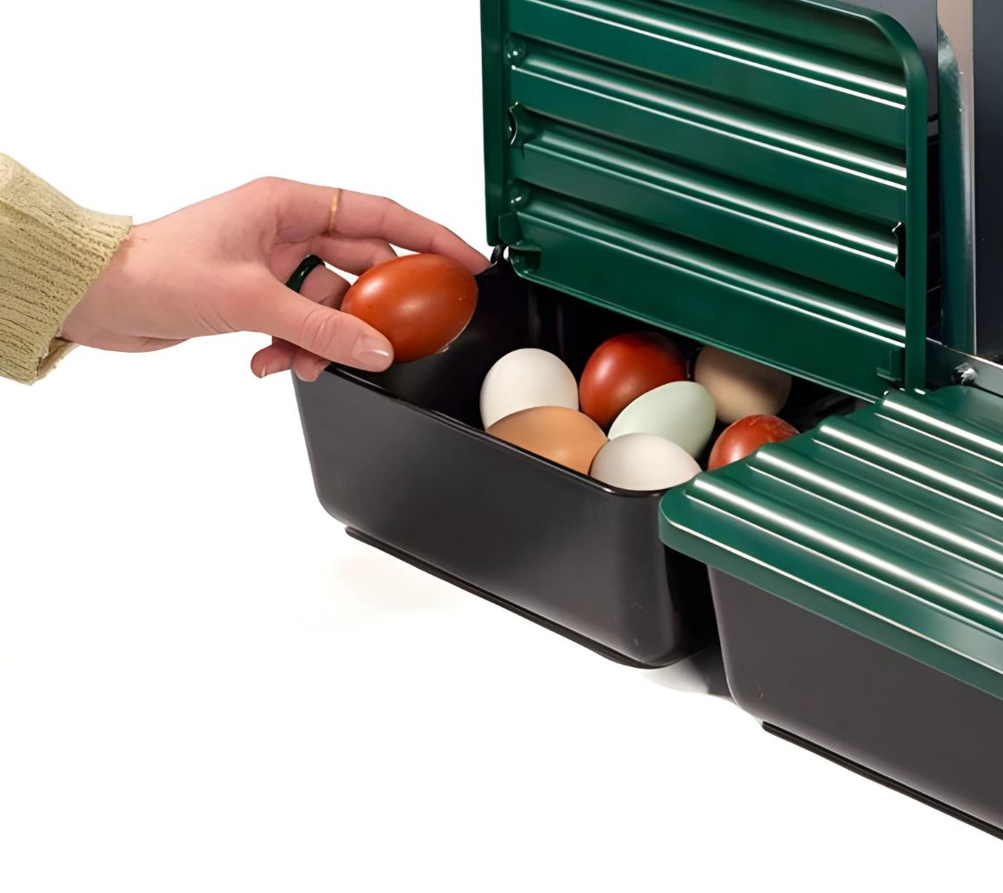 Ponedero eco 12 huecos con cajón escamoteador	