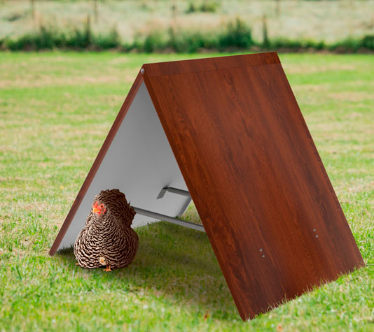 Cubierta antiestrés para gallinas y otras aves de corral