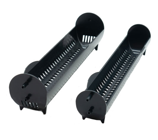 Diferencia de tamaño entre el rodillo estándar y el rodillo para huevos pequeños/grandes para la incubadora Brinsea Ovation 28 y 56