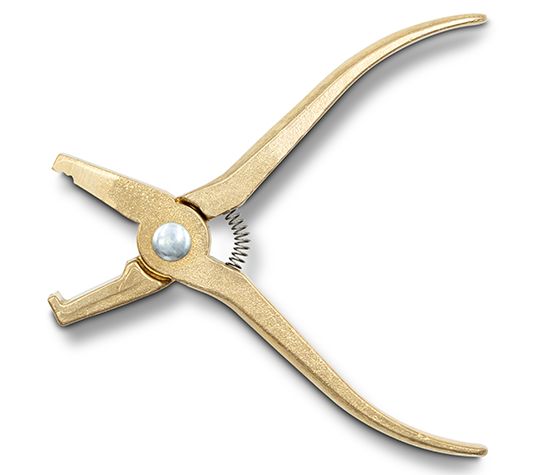 pinza para poner marcas quick