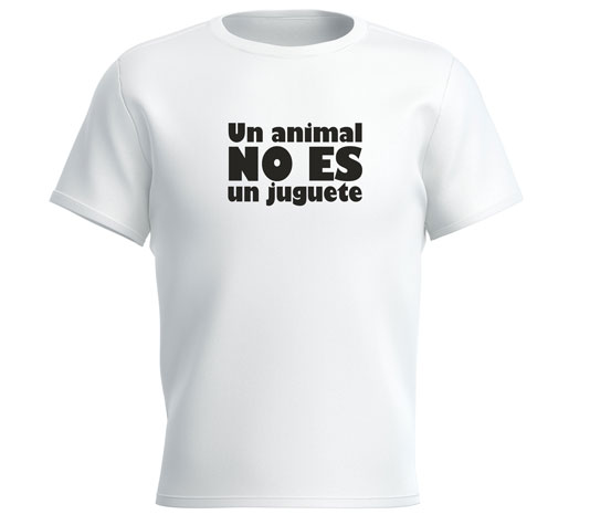 Un animal no es un juguete