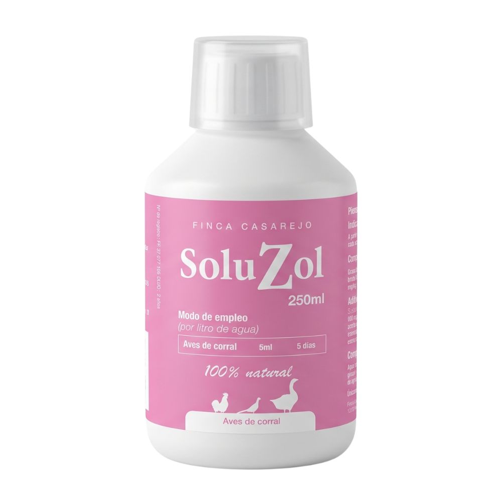 SoluZol tratamiento para aves