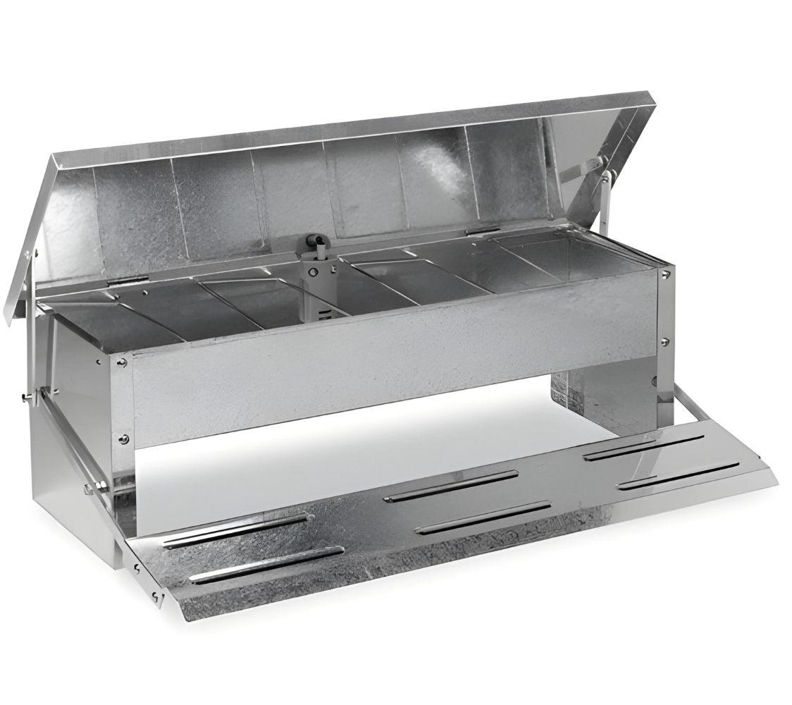 Tolva de pedal para patos